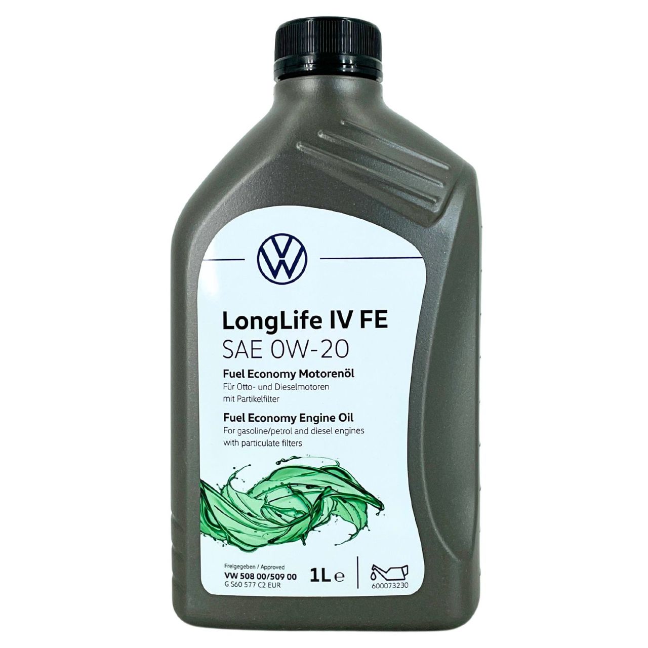 Original VW LongLife IV/4 FE SAE 0W-20 508.00 / 509.00 1 Liter Original VW LongLife IV/4 FE SAE 0W-20 508.00 / 509.00 1 Liter