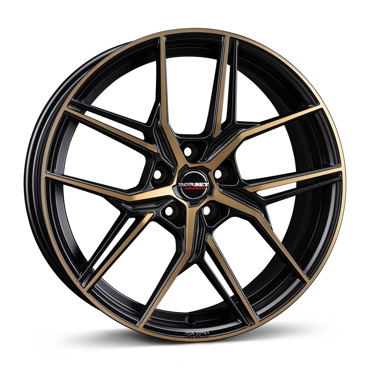 BORBET DESIGN W black copper polished matt 8.0Jx20 5x112 ET41