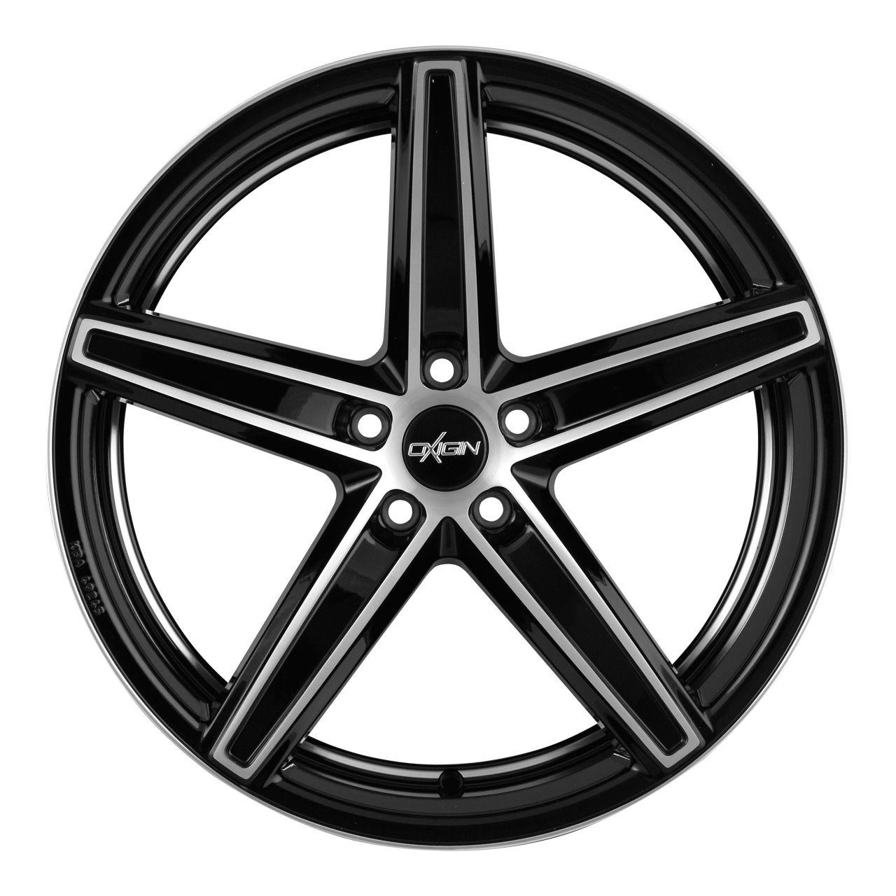 OXIGIN 18CONCAVE black full polish 8.5Jx19 5x120 ET35