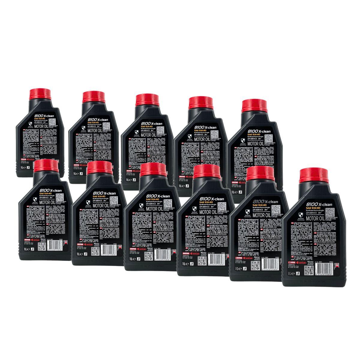 Motul 8100 X-clean 5W-40 11x1 Liter