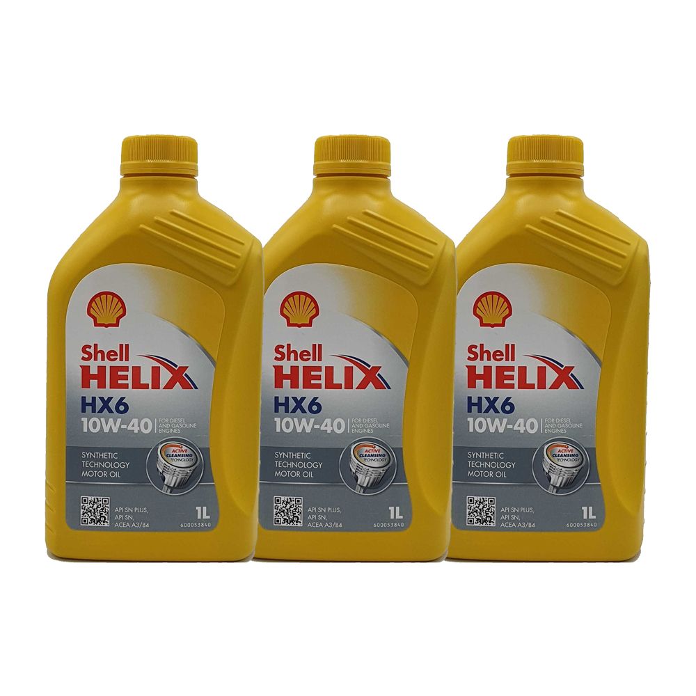 Shell Helix HX6 10W-40 3x1 Liter