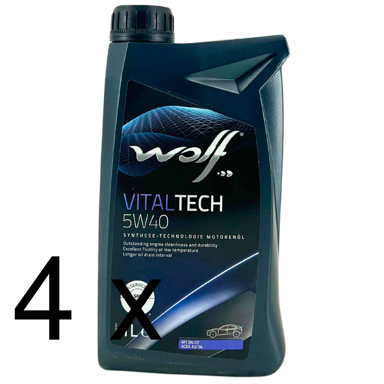 Wolf VitalTech 5W-40 4x1 Liter