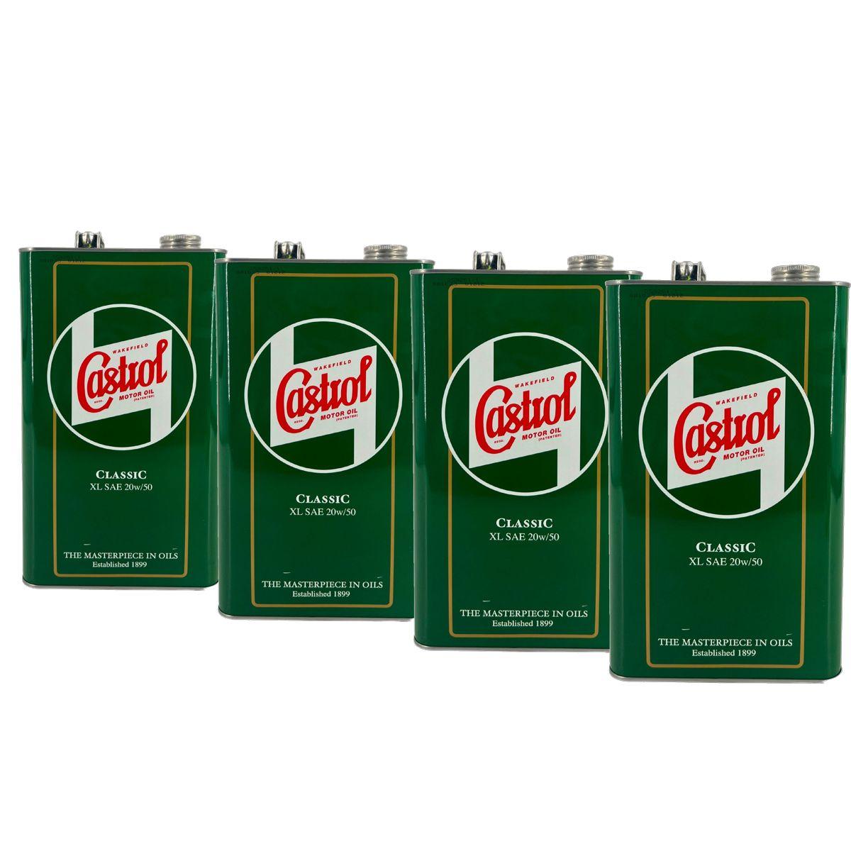 Castrol Classic XL 20W-50 4x5 Liter
