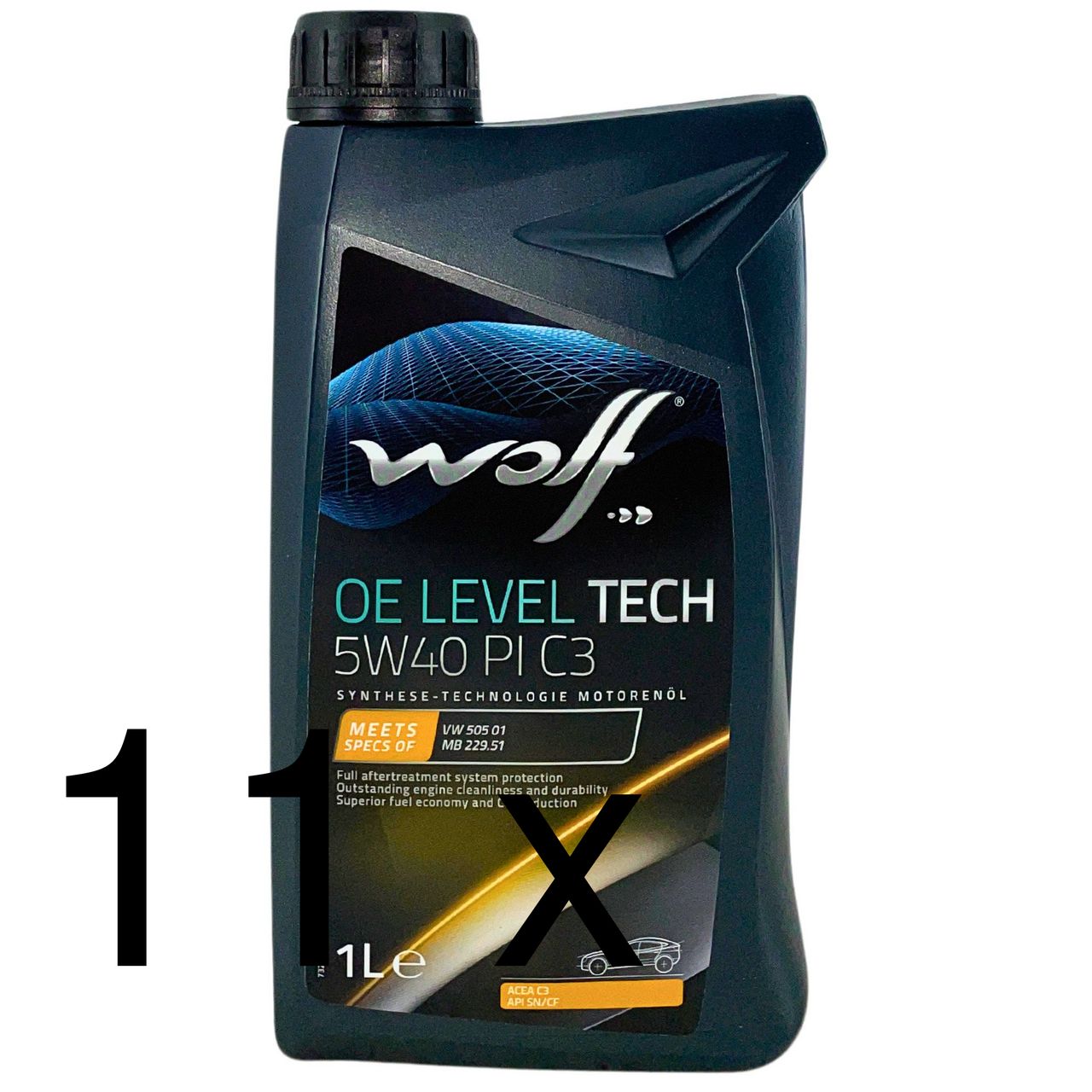 Wolf OE LevelTech 5W-40 PI C3 11x1 Liter