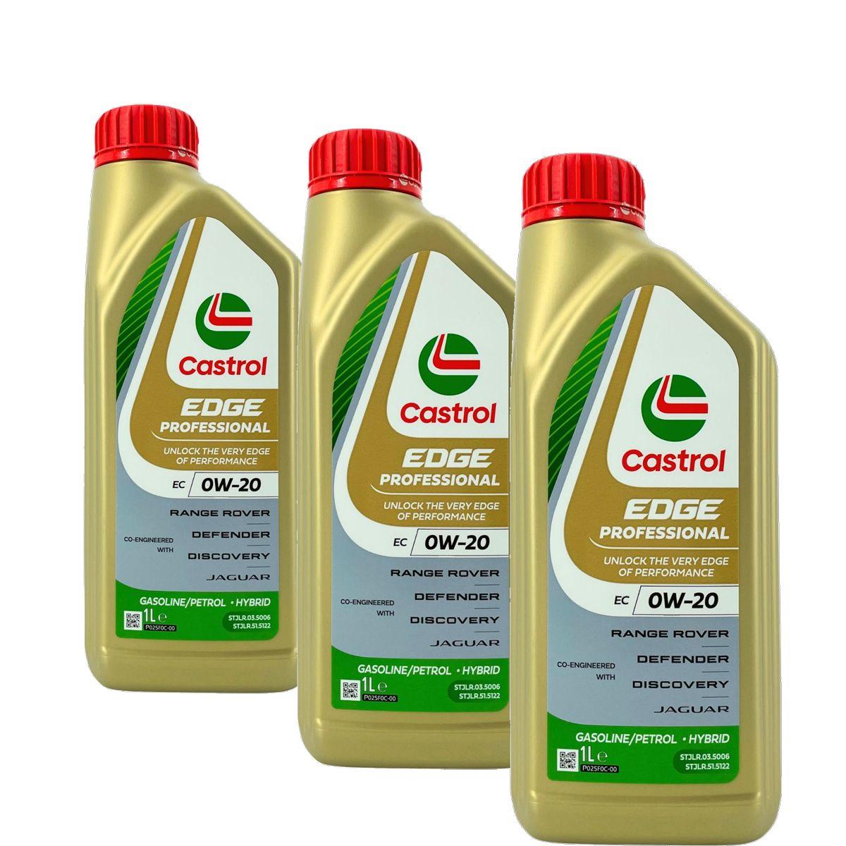 Castrol Edge Professional EC 0W-20 3x1 Liter