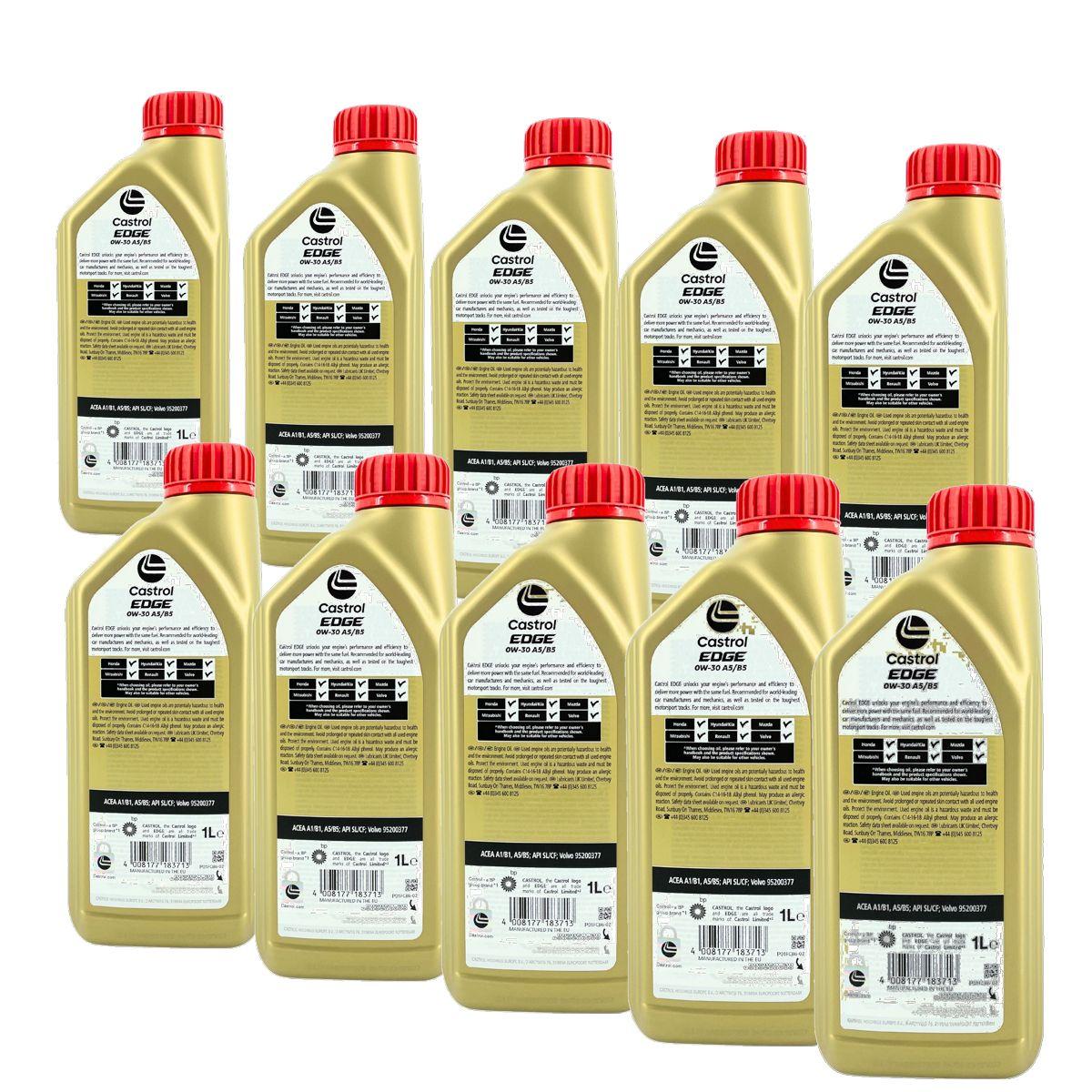Castrol Edge 0W-30 A5/B5 10x1 Liter