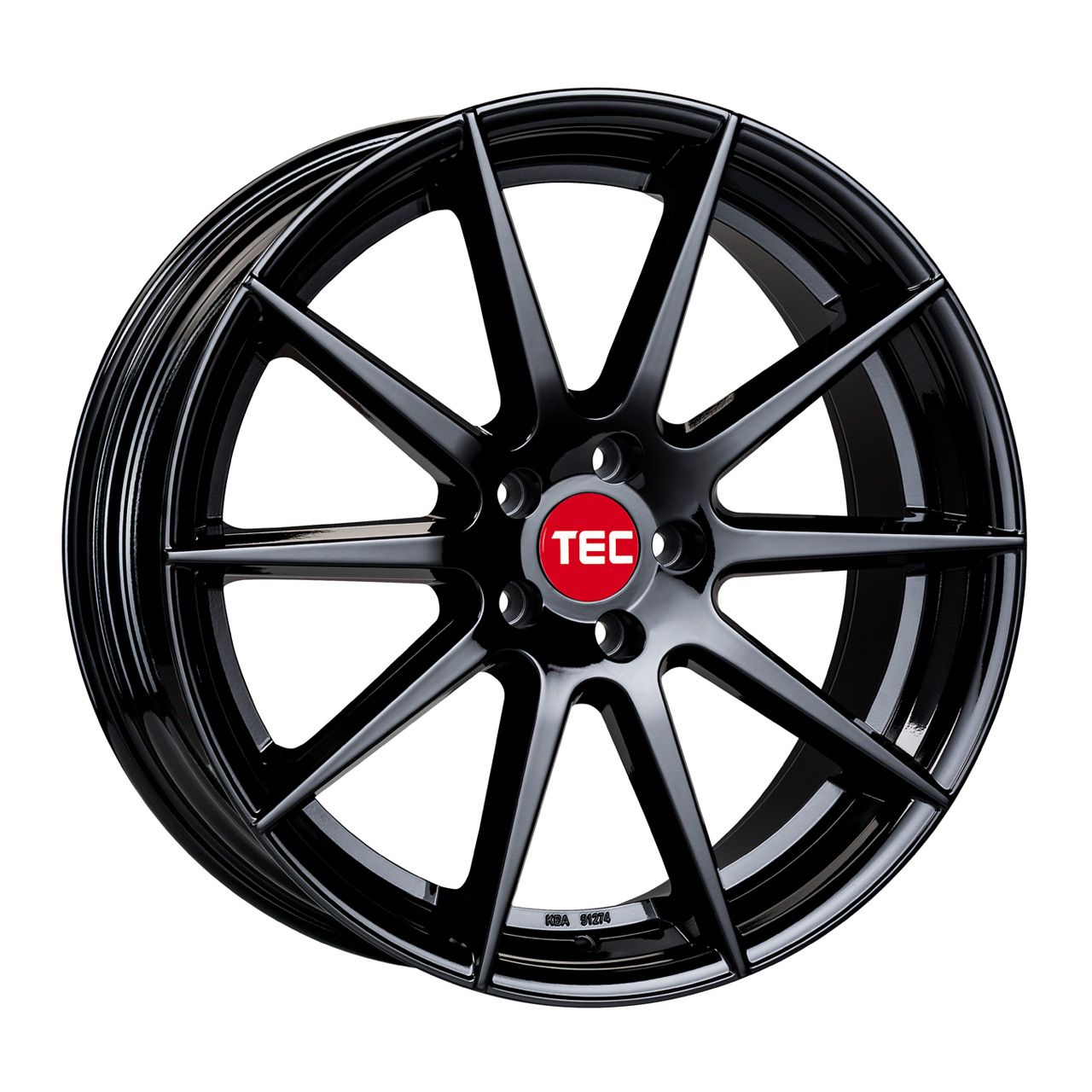 TEC-SPEEDWHEELS GT 7 schwarz-glanz 9.0Jx 5x108 ET38