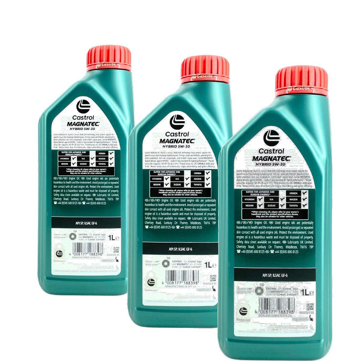 Castrol Magnatec Hybrid 5W-30 3x1 Liter
