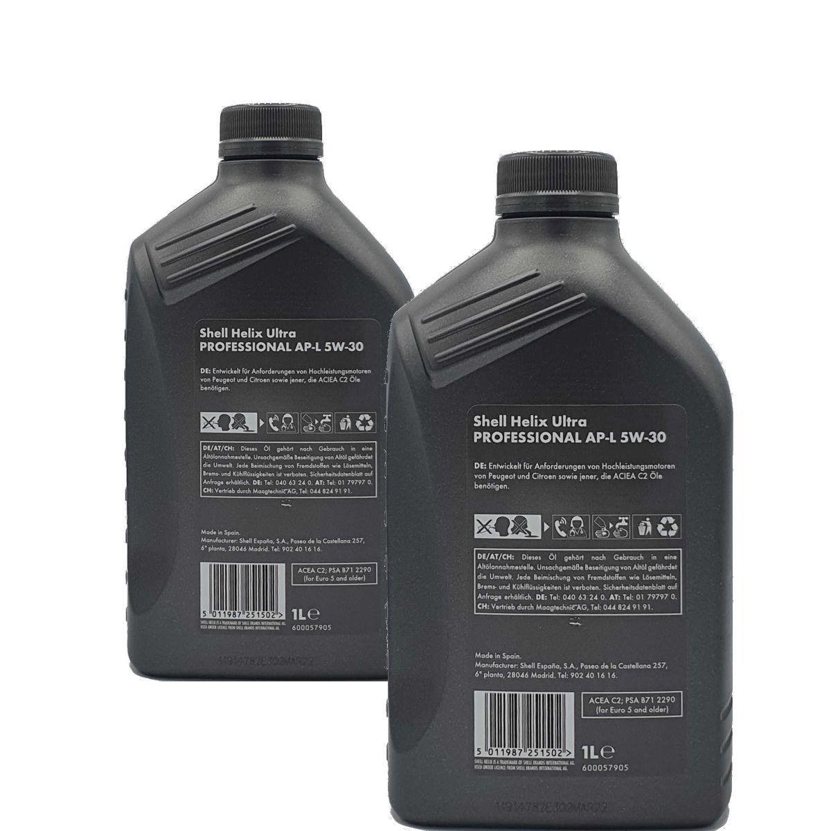 Shell Helix Ultra Professional AP-L 5W-30 2x1 Liter