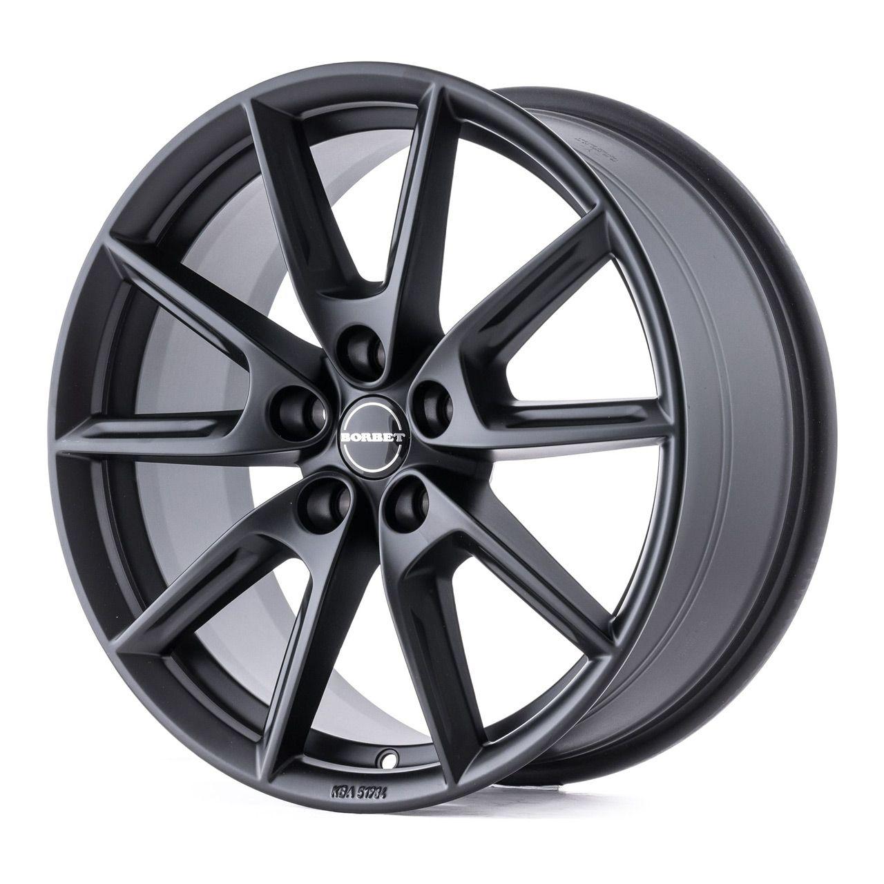 BORBET DESIGN LX schwarzmatt 8.0Jx18 5x112 ET40
