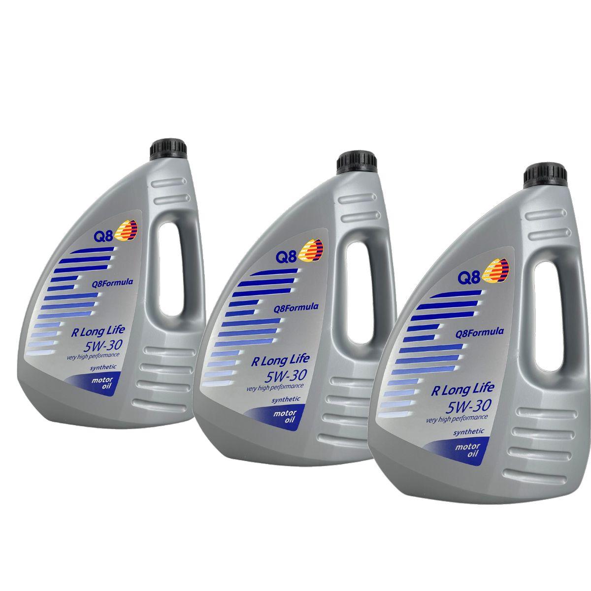 Q8 Formula R Long Life 5W-30 3x4 Liter