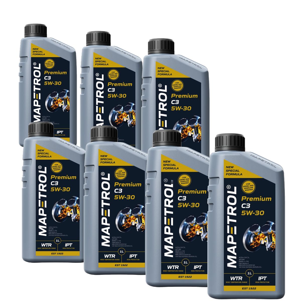 Mapetrol Premium C3 5W-30 7x1 Liter