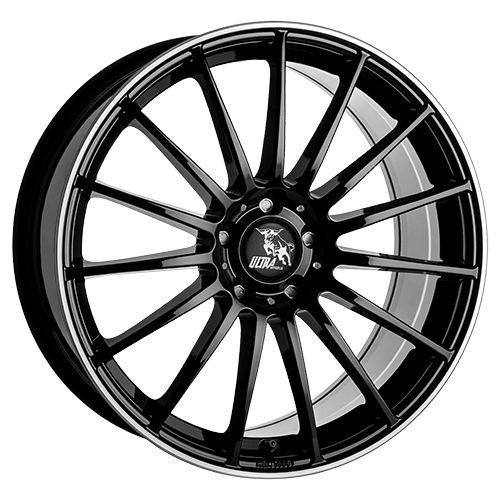 ULTRA WHEELS UA4 SPEED schwarz rim poliert 8.5Jx19 5x112 ET45