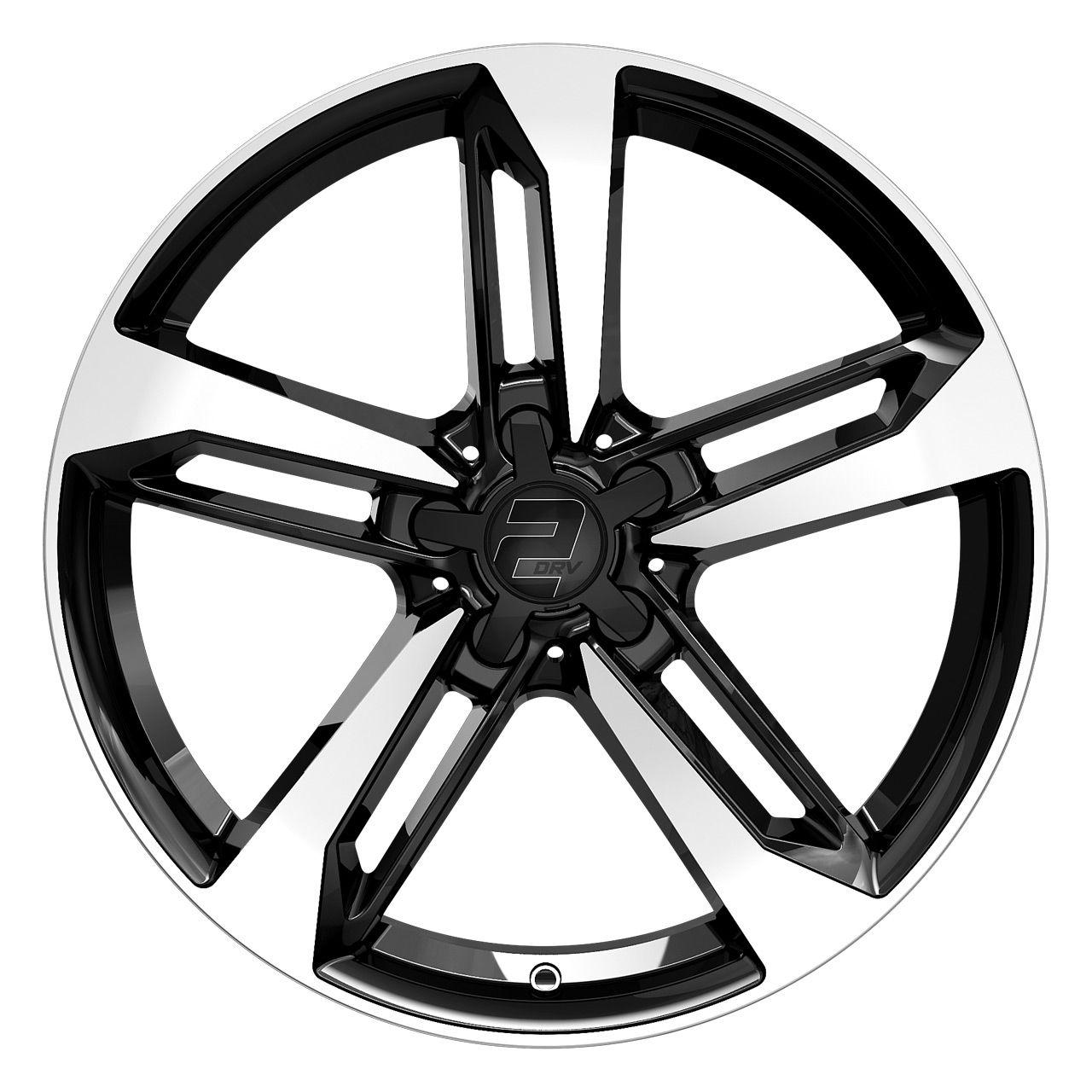 WHEELWORLD-2DRV WH36 black full machined 8.5Jx19 5x112 ET30