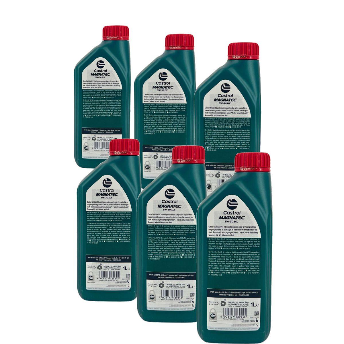Castrol Magnatec 5W-30 DX 6x1 Liter