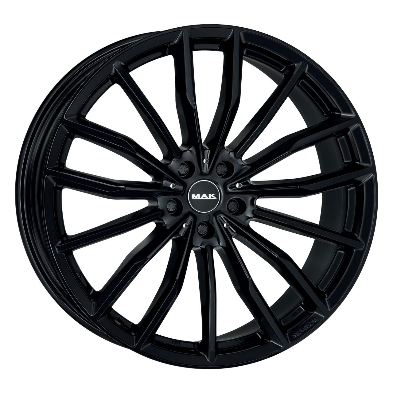 MAK RAPP-D gloss black 11.5Jx21 5x120 ET38
