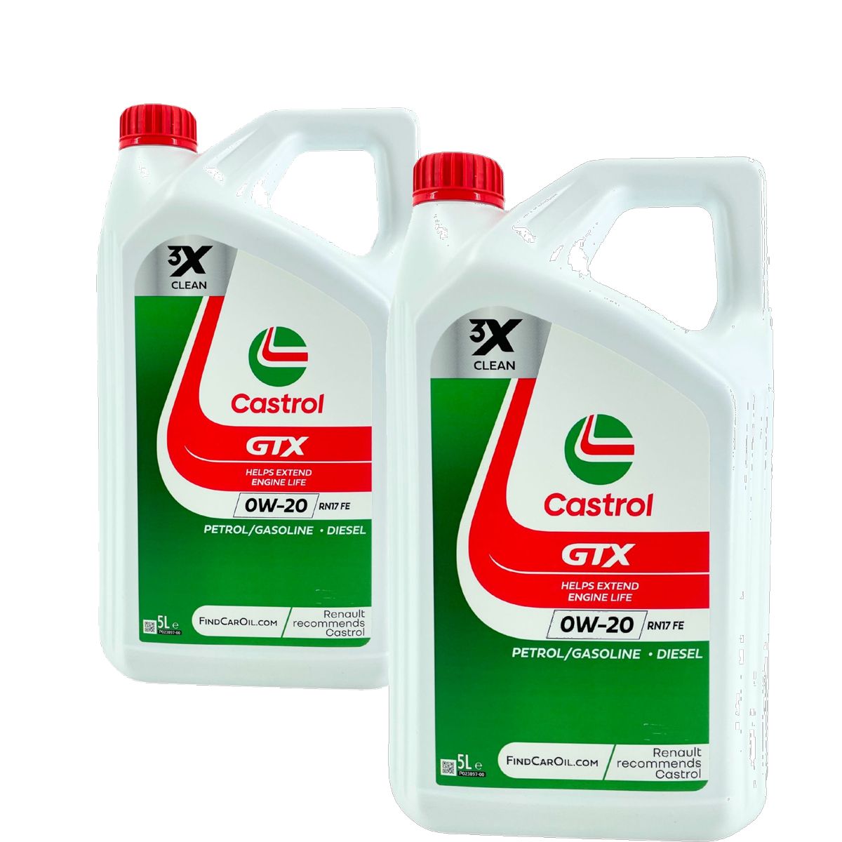 Castrol GTX 0W-20 RN17 FE 2x5 Liter