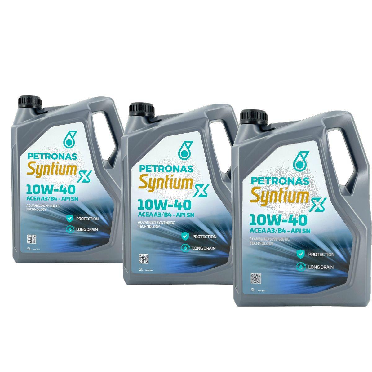 Petronas Syntium X 10W-40 A3/B4 3x5 Liter