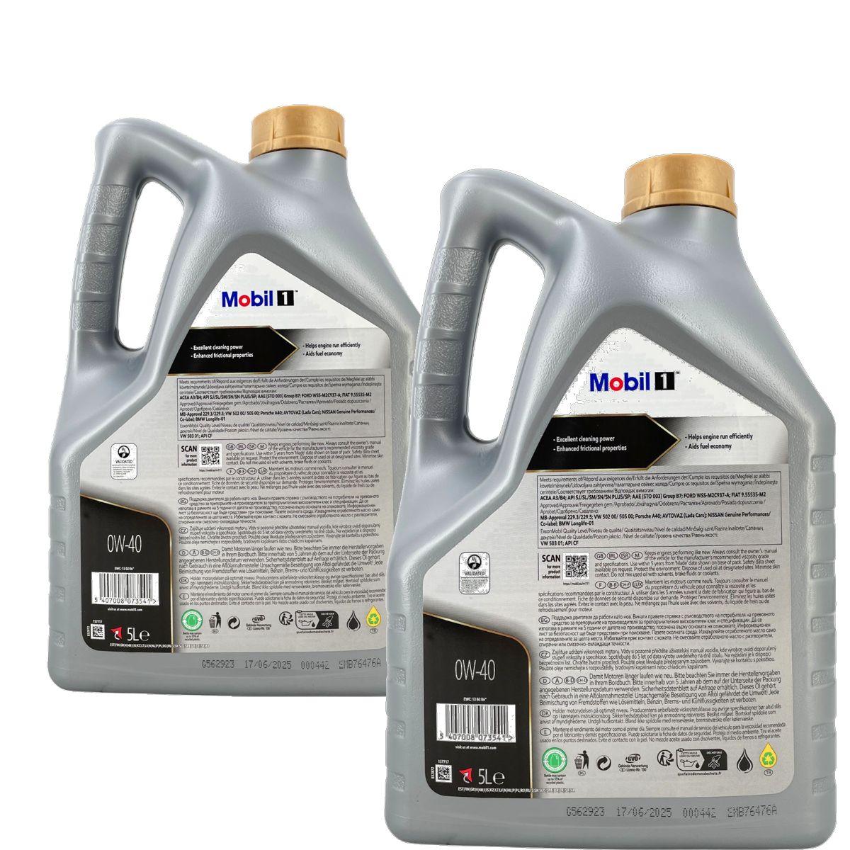 Mobil 1 FS 0W-40 2x5 Liter
