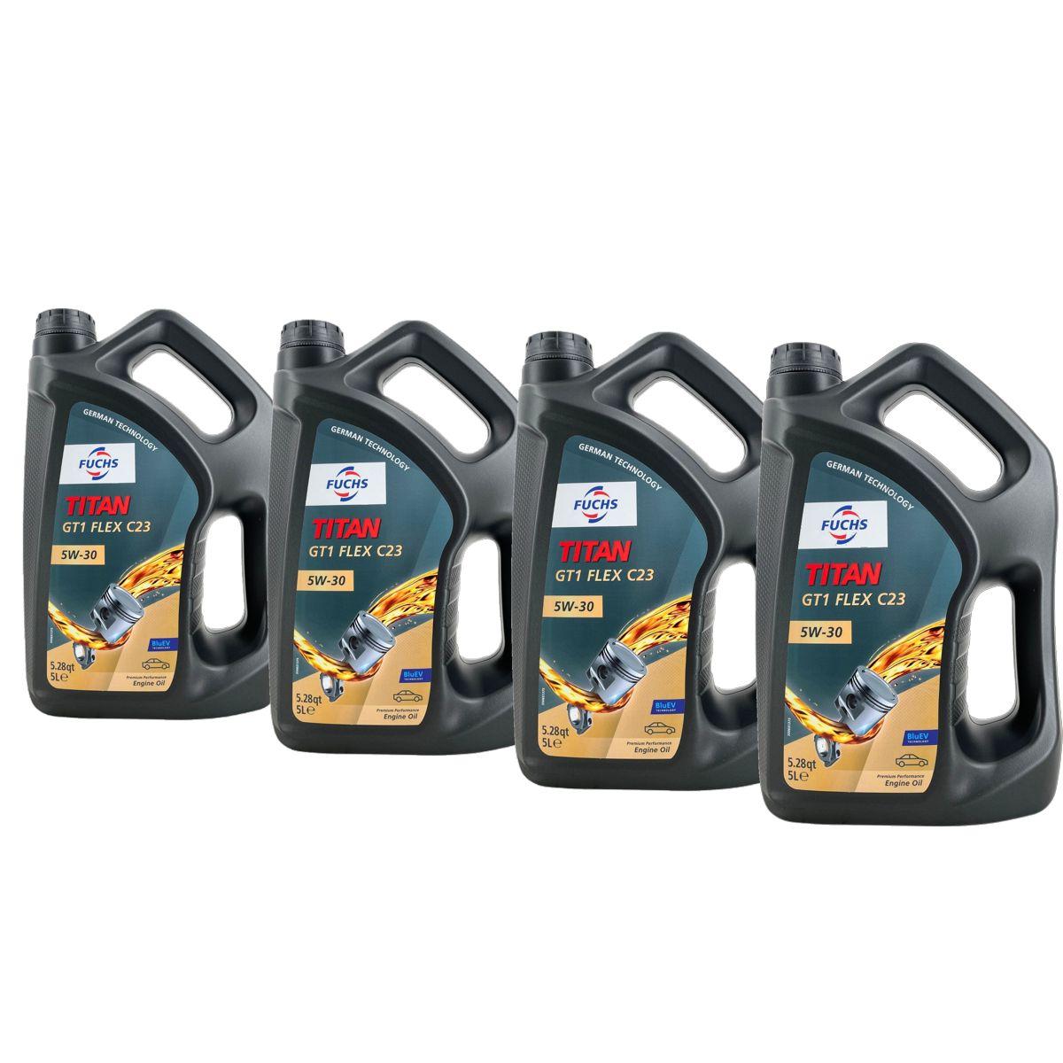 Fuchs Titan GT1 Flex C23 5W-30  4x5 Liter