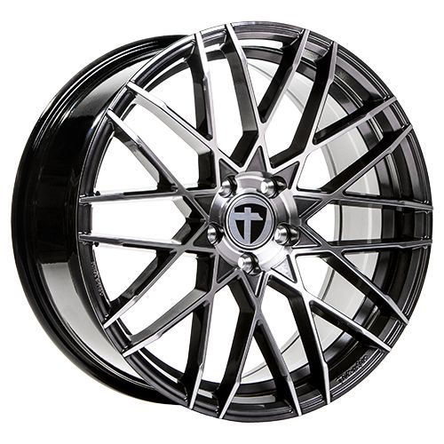 TOMASON TN19 dark hyperblack polished 9.0Jx21 5x112 ET35