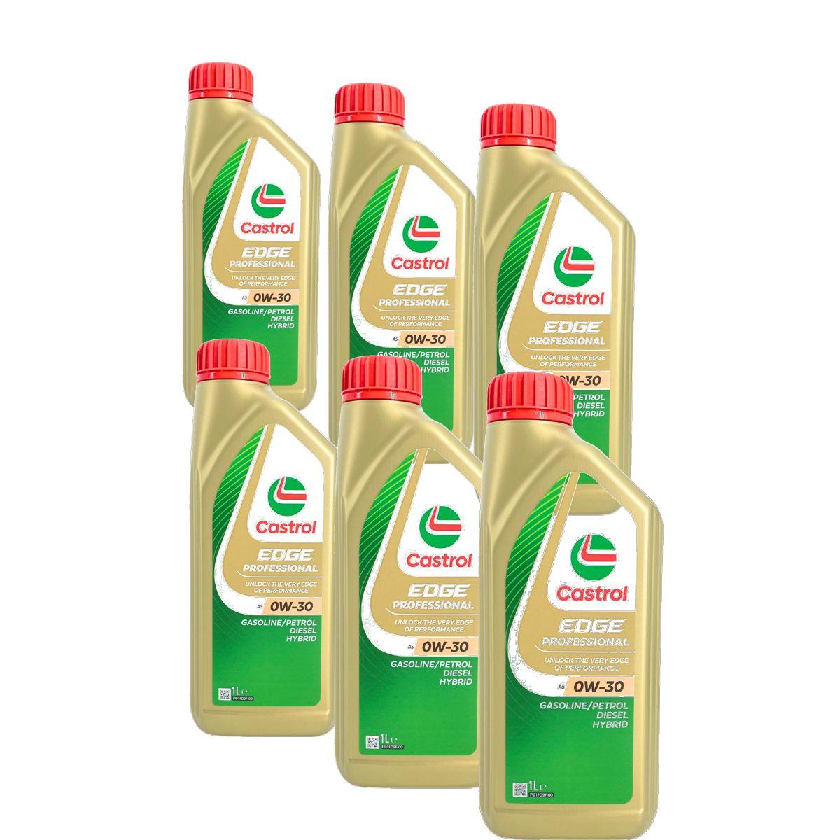 Castrol Edge Professional A5 0W-30 6x1 Liter