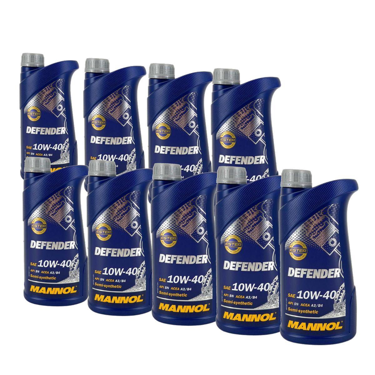 Mannol Defender 10W-40 9x1 Liter