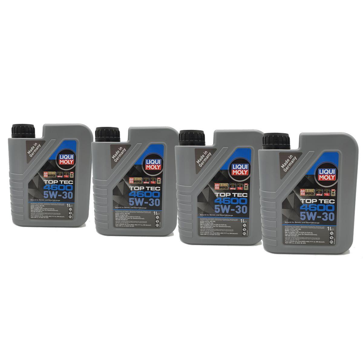Liqui Moly Top Tec 4600 5W-30 4x1 Liter