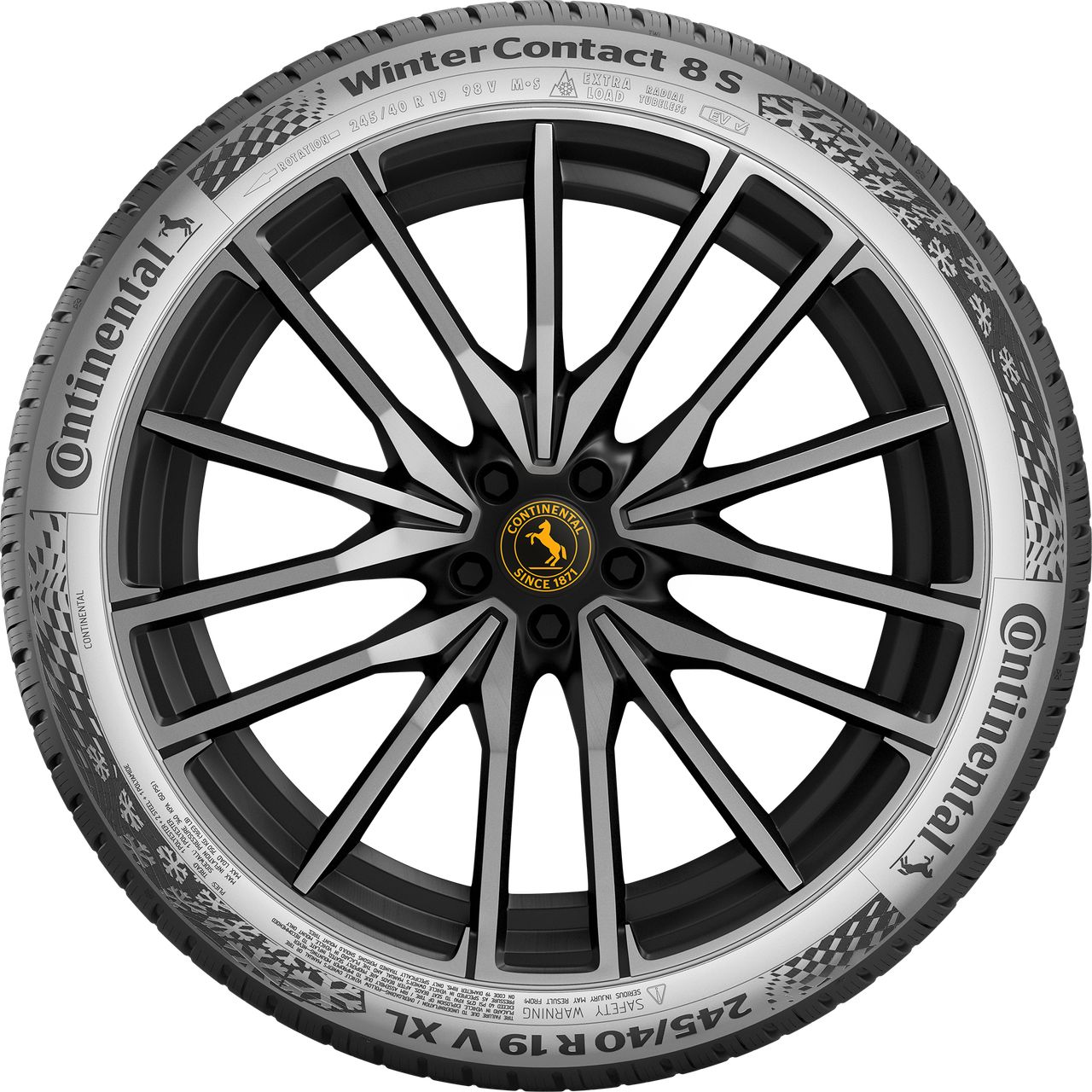 CONTINENTAL WINTERCONTACT 8 S (EVc) 235/45R19 99V FR BSW XL