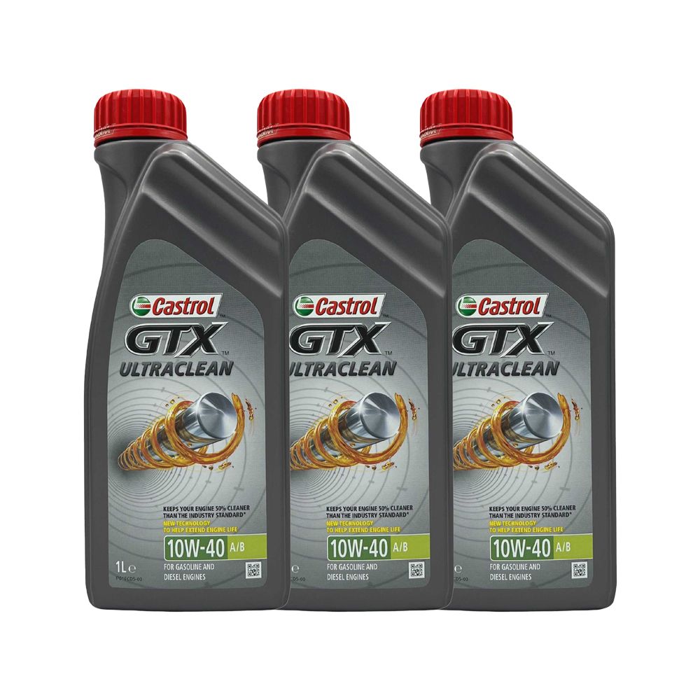 Castrol GTX Ultraclean 10W-40 A/B 3x1 Liter
