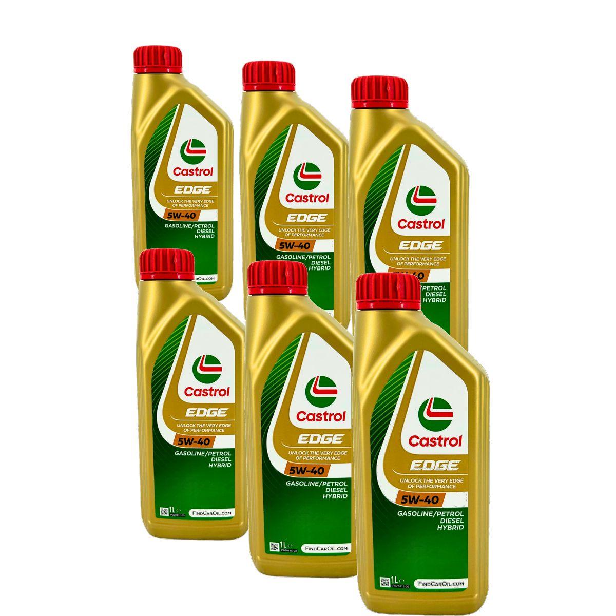 Castrol Edge 5W-40 6x1 Liter