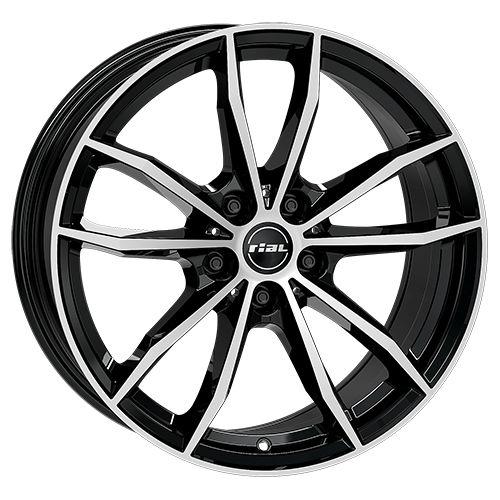 RIAL X12X diamantschwarz frontpoliert 9.0Jx20 5x112 ET35