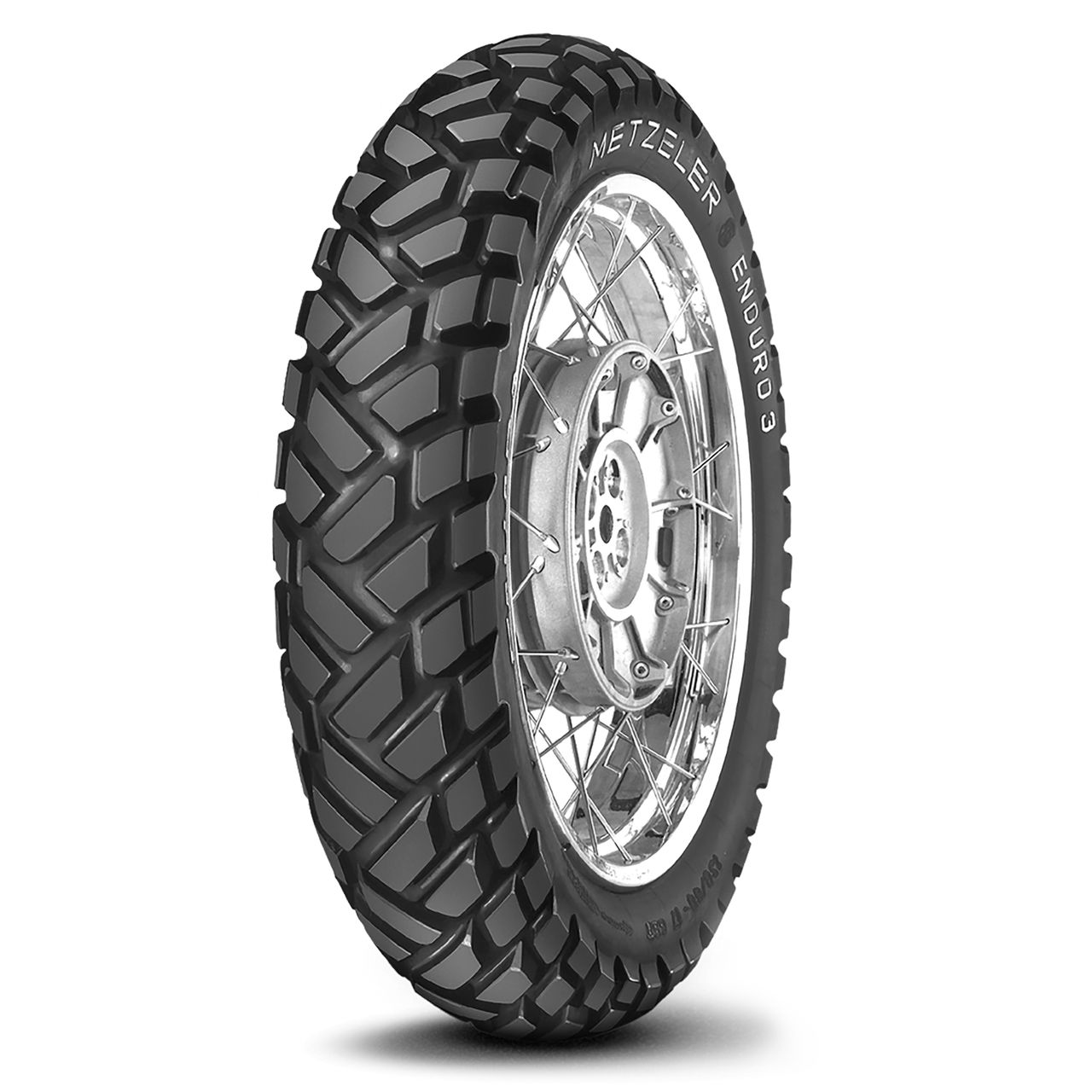 METZELER ENDURO 3 SAHARA 120/80 - 18 M/C TT 62S DUAL PURPOSE REAR
