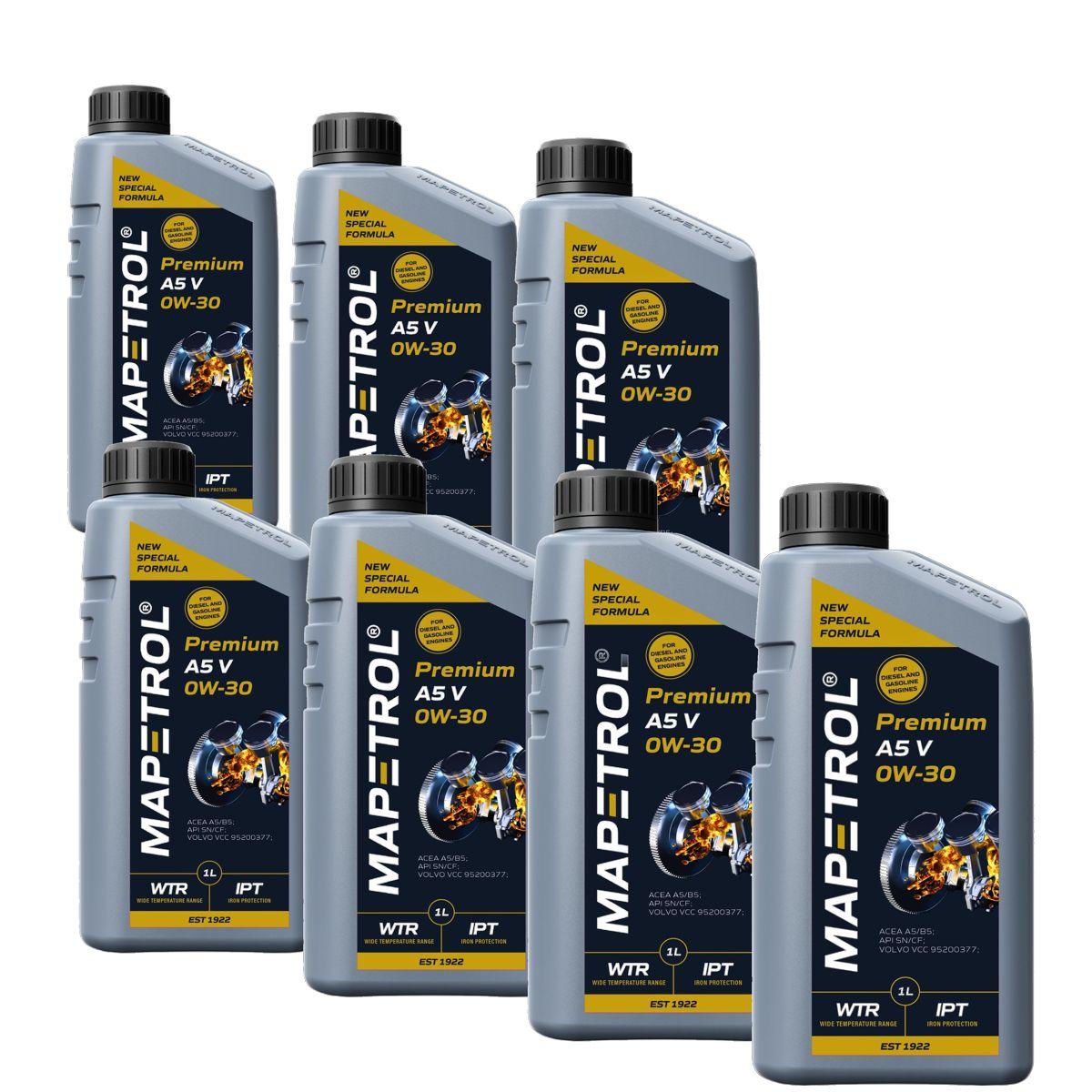 Mapetrol Premium A5 V 0W-30 7x1 Liter