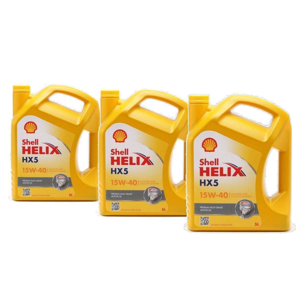 Shell Helix HX5 15W-40 3x5 Liter