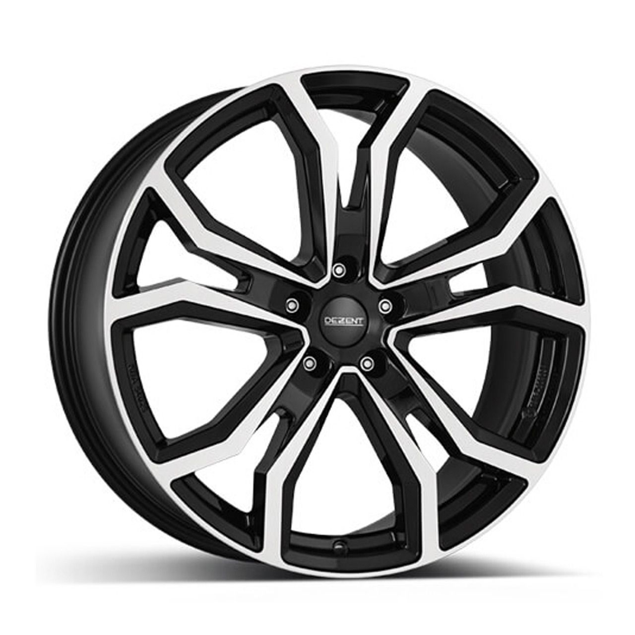 DEZENT DEZENT TV DARK black polished 9.0Jx19 5x112 ET50