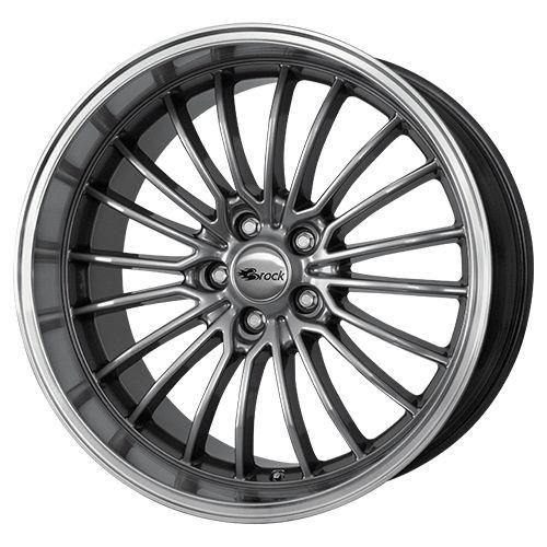Brock B24gp Chromsilber horn poliert csshp 9x20 5x112 ET30