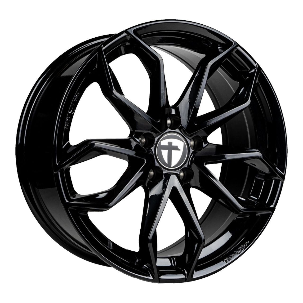 TOMASON TN22 black painted 8.5Jx 5x114.3 ET45