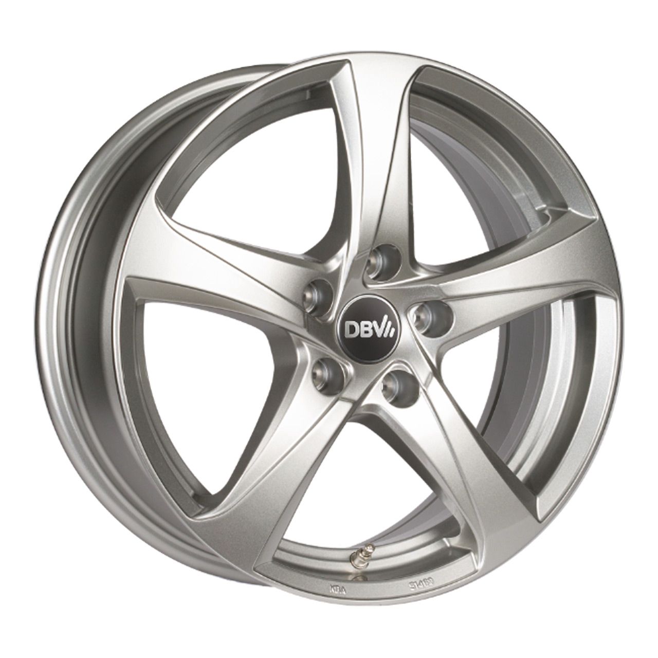 DBV 5SP 001 shadow silber 8.0Jx18 5x114.3 ET45