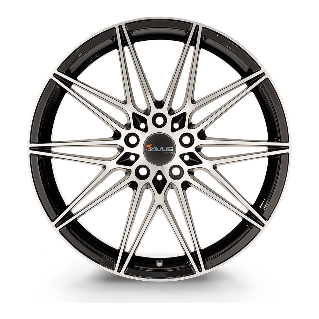 AVUS RACING AC-MB5 black polished 9.0Jx19 5x120 ET44