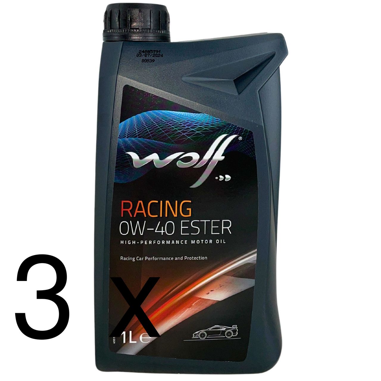 Wolf Racing 0W-40 Ester 3x1 Liter