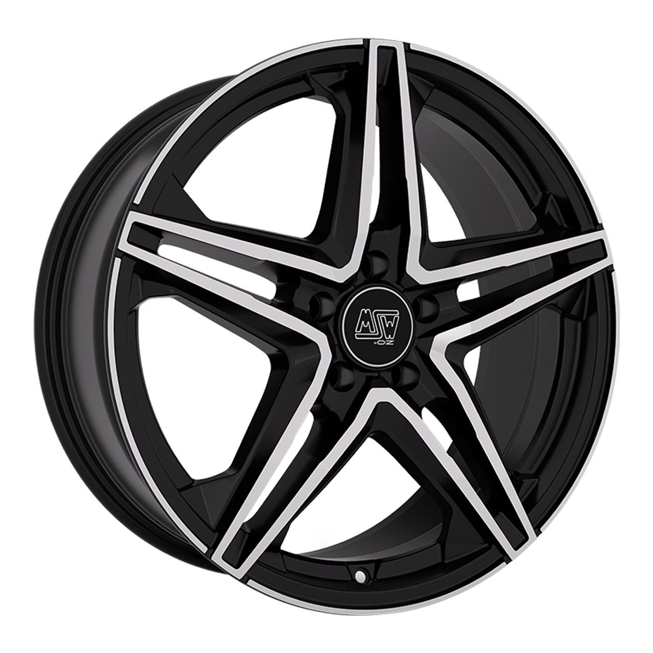 MSW (OZ) MSW 31 gloss black full polished 7.5Jx18 5x112 ET44