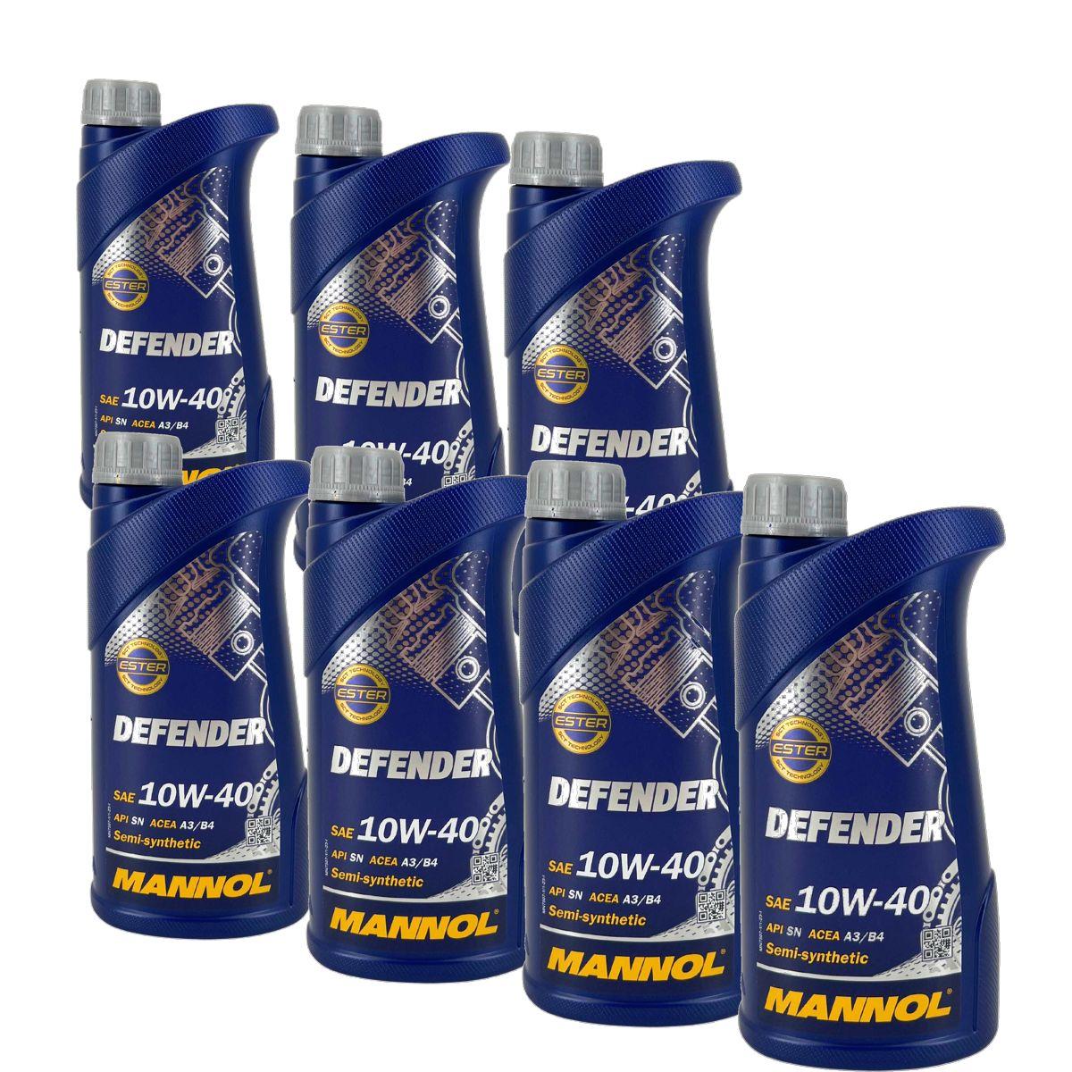Mannol Defender 10W-40 7x1 Liter