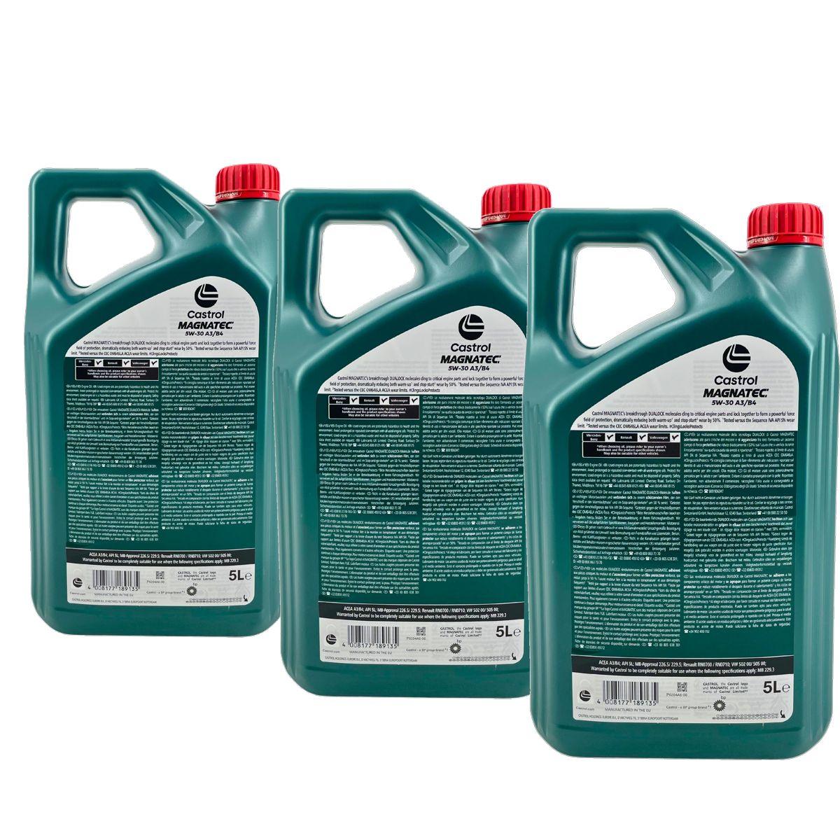 Castrol Magnatec 5W-30 A3/B4 3x5 Liter