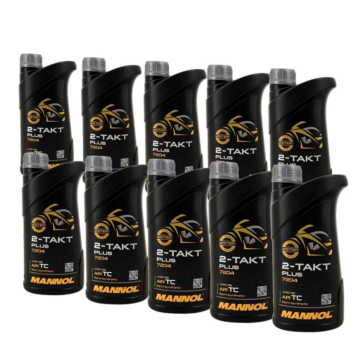 Mannol 2-Takt Plus 10x1 Liter
