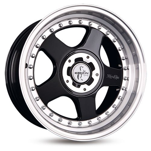 KESKIN WHEELS KT1 KLASSIK black lip polish 8.5Jx18 5x112 ET15