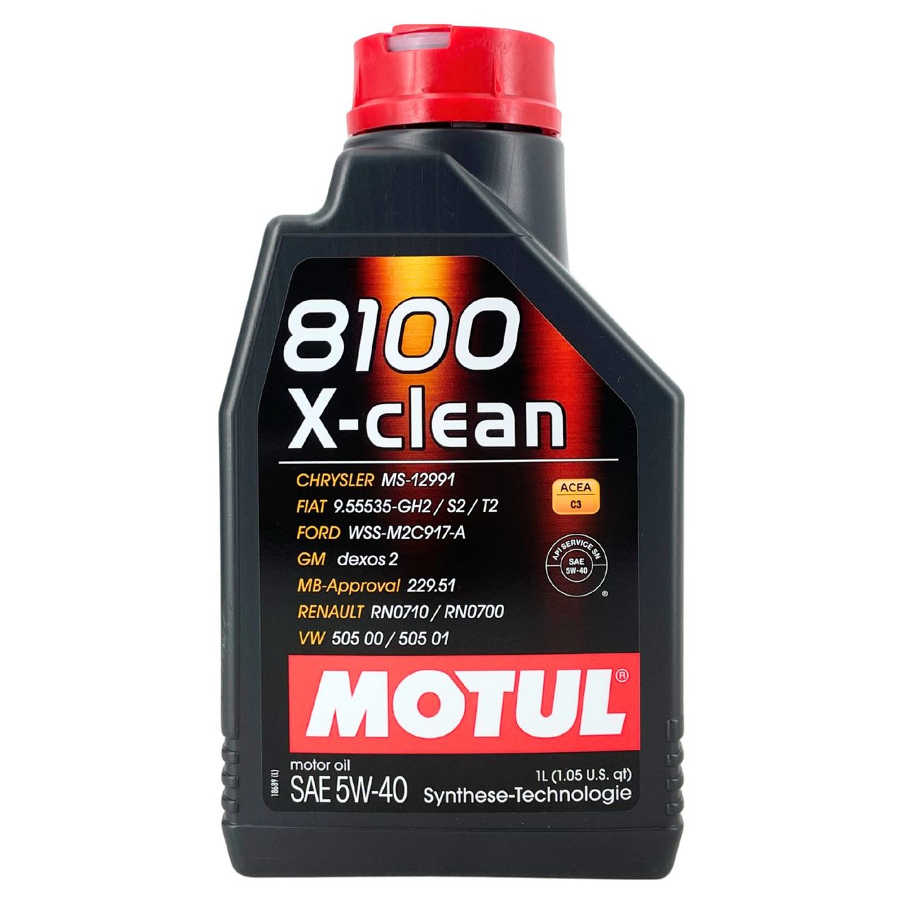 Motul 8100 X-clean 5W-40 2x1 Liter