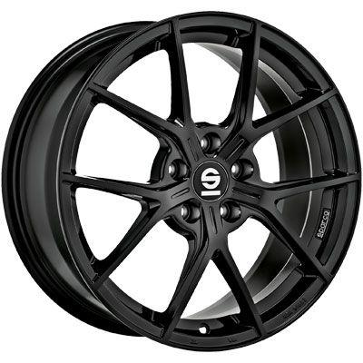 SPARCO PODIO gloss black 8.5Jx19 5x112 ET50