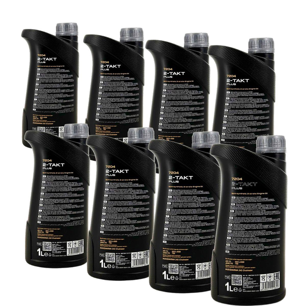 Mannol 2-Takt Plus 8x1 Liter