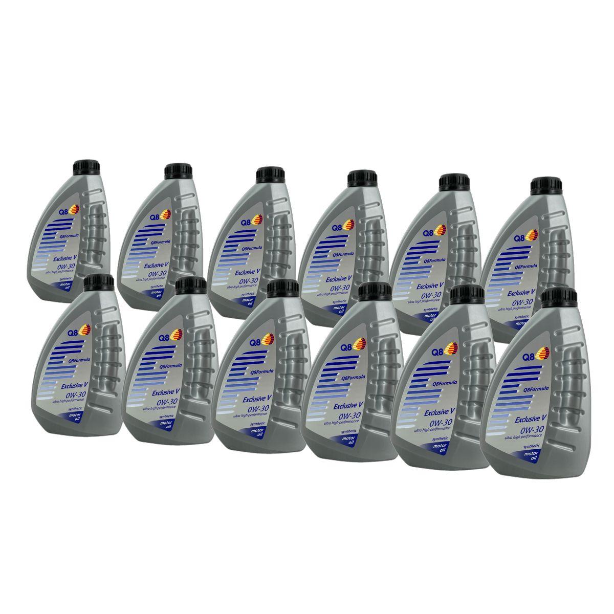 Q8 Formula Exclusive V 0W-30 12x1 Liter